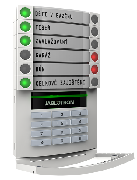 Zabezpečovací alarm Jablotron 100+